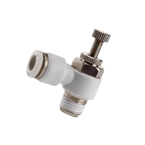 调速阀 弯接头 外螺纹 J-XZC22-D4-D6-D8-D10-D12-M5-1-2-3-A B