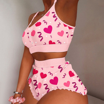 睡衣套装女士性感家居服