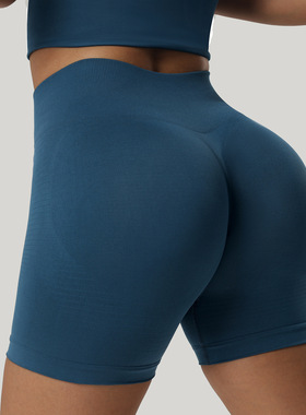 Quick drying peach hip three part yoga shorts 蜜桃臀瑜伽短裤