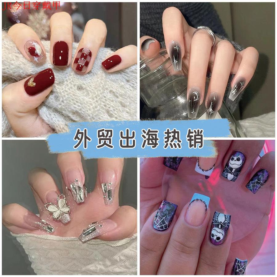 外贸出海热销欧美酷辣简约法式爆闪闪钻线条甜美小红书风爆款合集