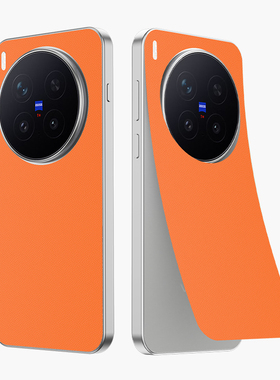 适用vivox300Pro素皮背膜个性原机素皮膜vivx300手机背膜x200pro/x20ultra后膜手机背膜