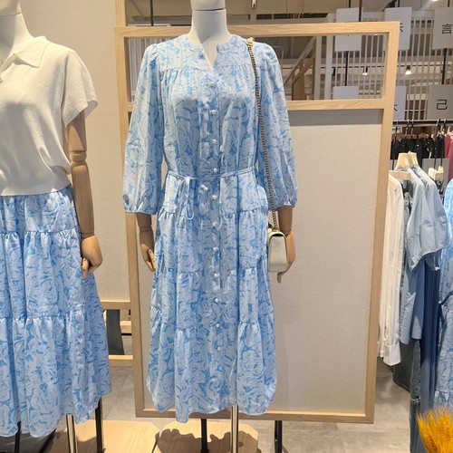 indiciaC5A303LQ049专柜正品标记女装黄色气质连衣裙吊牌价789