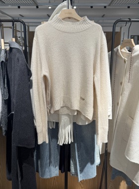 indiciaF2D4MS784C专柜正品标记女装镂空针织衫毛衫吊牌价599