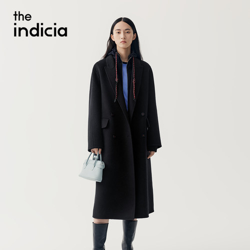 indiciaF2D5DY573C专柜正品标记女装大衣吊牌价2989