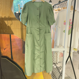 气质连衣裙吊牌价789 夏款 indicia4B203LQ127专柜正品 标记女装