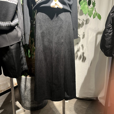 indiciatheD5A301QZ003专柜正品标记女装春款直筒半身裙吊牌价399