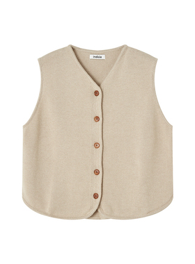 indiciaF2A5BX087N专柜正品标记女装羊毛小香风背心马甲吊牌价639