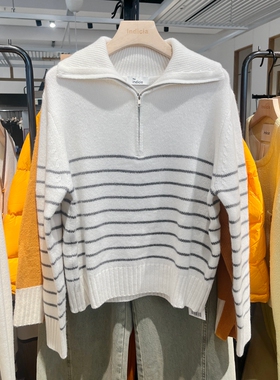 indiciatheL2D4MS175专柜正品标记女羊毛针织衫气质毛衣吊牌价699