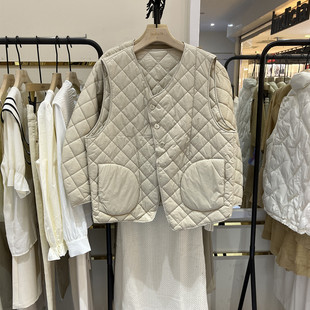 indicia5A302MJ056专柜正品标记女张春款气质马甲背心吊牌价639