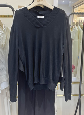 indicia3A201ZZ010专柜正品标记女装春款V领毛衣针织衫吊牌价799