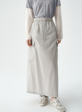 indiciaF2B5QZ129F专柜正品标记女装轻薄休闲户外半身裙吊牌价599