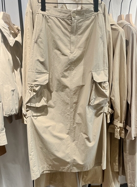 IndiciaF2C4QZ451N专柜正品标记女秋款通勤休闲半身裙吊牌价689