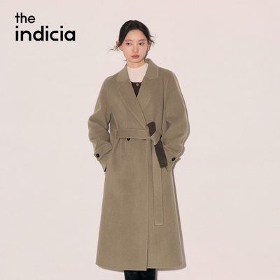 the indiciaL2D5DY244Z专柜正品标记女装2026冬季新大衣吊牌3289