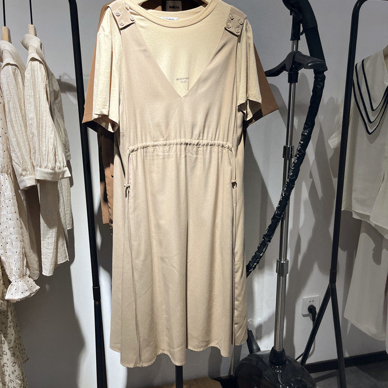 indicia4B203LQ119专柜正品标记女装夏季甜美气质连衣裙吊牌价689