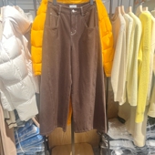 indiciaL2D4NK174专柜正品 吊牌价669 百搭阔腿牛仔裤 标记女装 时尚