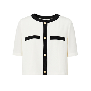 indicia5B306WT278专柜正品标记女装夏款百搭通勤外套吊牌价1289