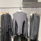 indicia6A401SY036F专柜正品 标记女装 肌理感套头上衣吊牌价489