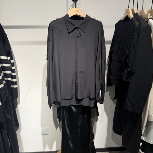 indiciaF2B5CS195N专柜正品标记女装桑蚕丝长袖真丝衬衫吊牌1189