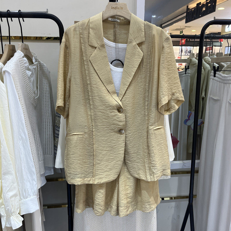indicia5B306XZ211专柜正品标记女装夏款西装外套上衣吊牌价689