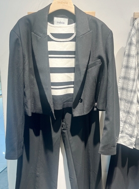 indicia6A403XZ178F专柜正品标记女装休闲气质西装外套吊牌价1289