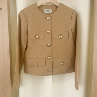 气质时尚 冬款 皮衣吊牌价2689 标记女装 indicia3D109PY429专柜正品