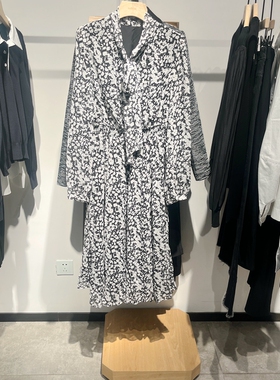 indicia6A403LQ168C专柜正品标记女装碎花连衣裙气质吊牌价869