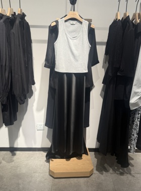 the indiciaL2B6LQ095专柜正品标记女装两件套显瘦连衣裙吊牌1089