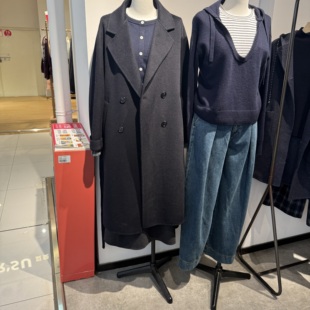 indiciaF2D4DY707C专柜正品 羊毛通勤毛呢外套吊牌价2789 标记女装