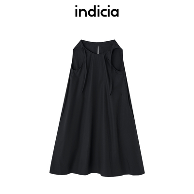 indicia6B405LQ507F专柜正品标记女装简约A字宽松连衣裙吊牌价739