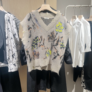 背心马甲吊牌价799 秋款 indicia5C308BX395专柜正品 标记女装