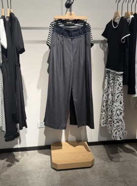 indiciaF2D4KZ804N专柜标记女装时尚质感休闲裤吊牌价599