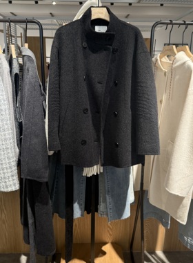 indiciatheL2D5DY253专柜正品标记女装毛呢大衣外套吊牌价2389