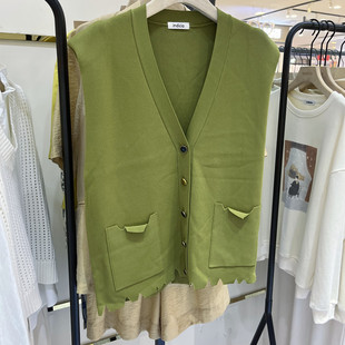 马甲背心吊吊牌价689 时尚 indicia5C308MJ383专柜正品 标记女装