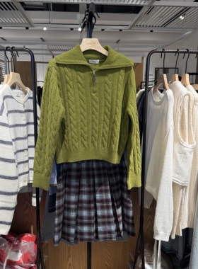 indiciatheL2D5MS270专柜正品标记女装简约百搭针织衫毛衫吊牌989