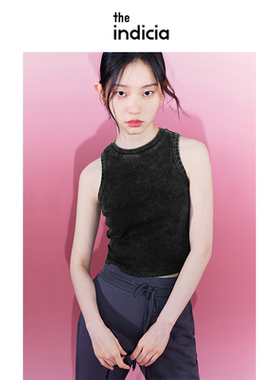 the indiciaD6B406BX085专柜正品标记女装背心女甜酷风吊牌价299