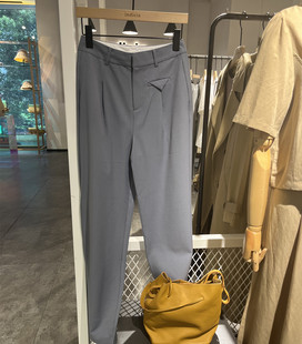 indicia3A201KZ073专柜正品标记女装春款蓝色直筒休闲裤吊牌价569