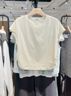 Indicia6B404TX222N专柜正品标记女装落肩袖圆领T恤吊牌价399