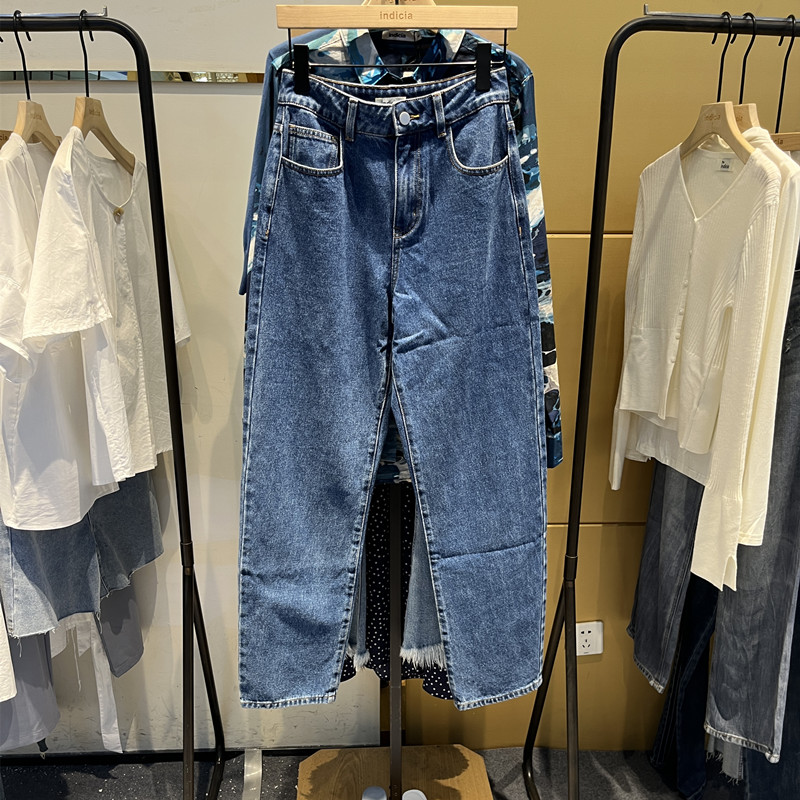 indicia5A301NK008专柜正品标记女装春款休闲百搭牛仔裤吊牌价639