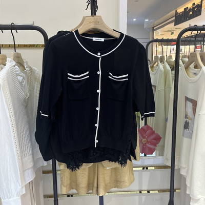 indicia4C206ZZ255专柜正品标记女装秋款针织百搭通勤吊牌价539