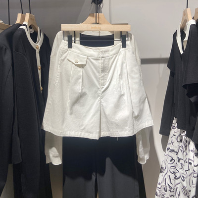 Indicia6B406DK395N专柜正品标记女装休闲气质简约短裤吊牌价539