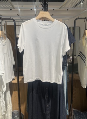 indiciaF2C4TX416N专柜正品标记女装圆领短袖T恤上衣吊牌价389