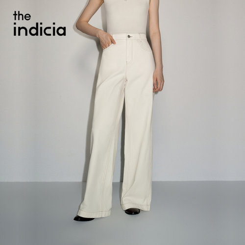 the indiciaL2A6NK039-1专柜正品标记女装牛仔裤显瘦气质吊牌699