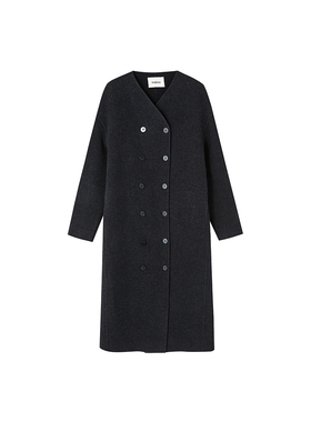 indiciaF2D4DY714C专柜正品标记女装绵羊毛气质大衣吊牌价2889