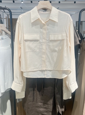 indicia5C307CS350专柜正品标记女装秋款防晒衬衫短款吊牌价599