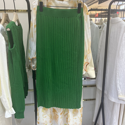 indicia3A201QZ038专柜正品标记女春款时尚直筒半身裙吊牌价589