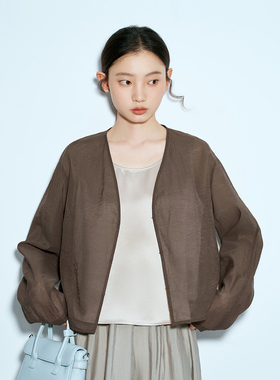 indiciaF2B5SY305N专柜正品标记女装通勤长袖空调衫吊牌价589