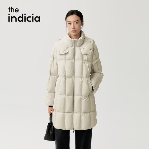 indiciaF2D5YR567C专柜正品标记女装2026冬新羽绒服吊牌价2189