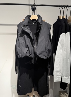 indiciaF2D4YR658N专柜正品标记女装百搭保暖羽绒马甲吊牌价1289