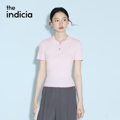indiciatheL2B6ZZ138专柜正品标记女装通勤显瘦针织衫吊牌价539