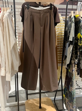 IndiciaL2C4KZ120专柜正品标记女装秋气质休闲阔腿长裤吊牌价599